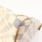 Sac Speedy 30 Vintage en toile damier azur