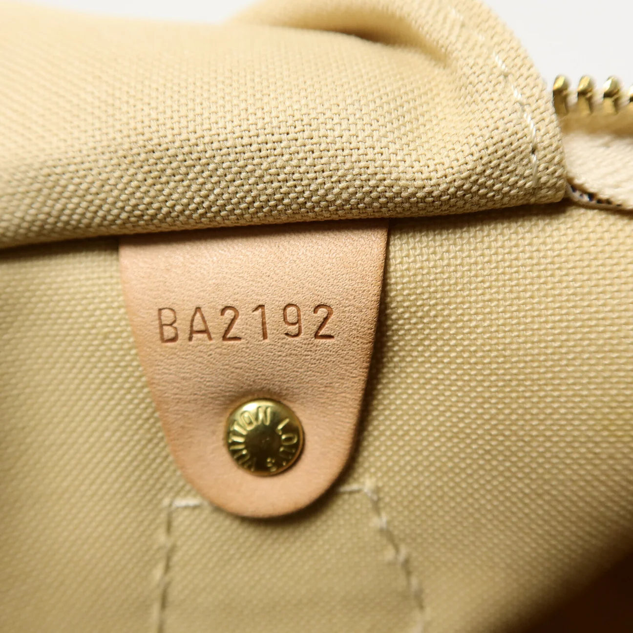 Sac Speedy 30 Vintage en toile damier azur
