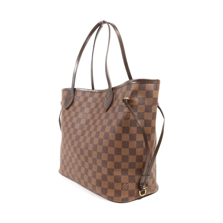 Sac Neverfull MM Vintage en toile damier ébène