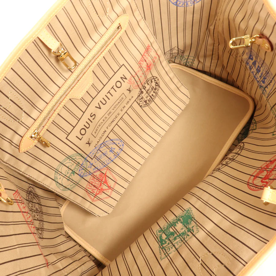 Sac Neverfull GM Vintage en toile monogramme marron