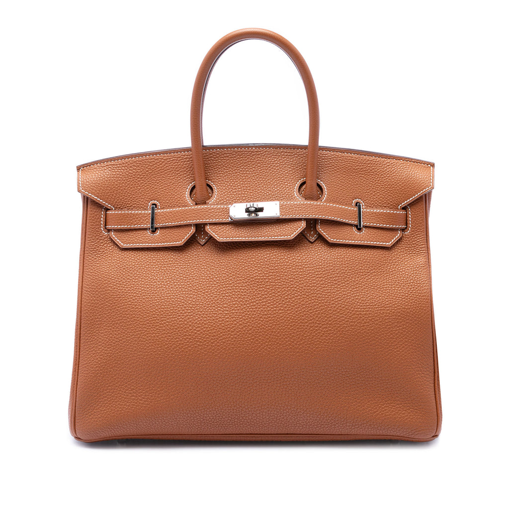 Hermès Togo Birkin Retourne 35 - Marron