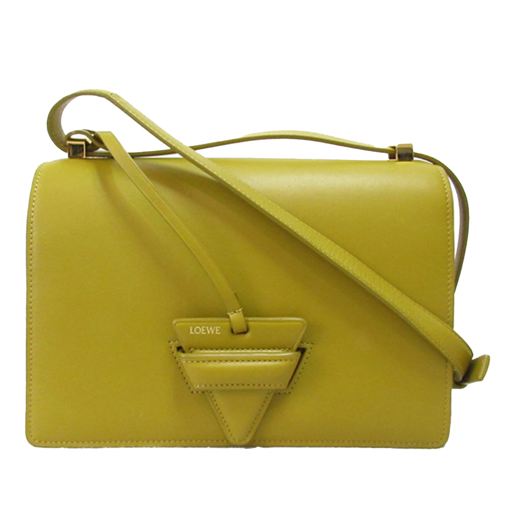 Sac Loewe Small Cuir Barcelona Bandoulière - Jaune