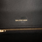 Sac Balenciaga Small Shiny Box Cuir de veau Hourglass Poignée supérieure Bag – photo 5