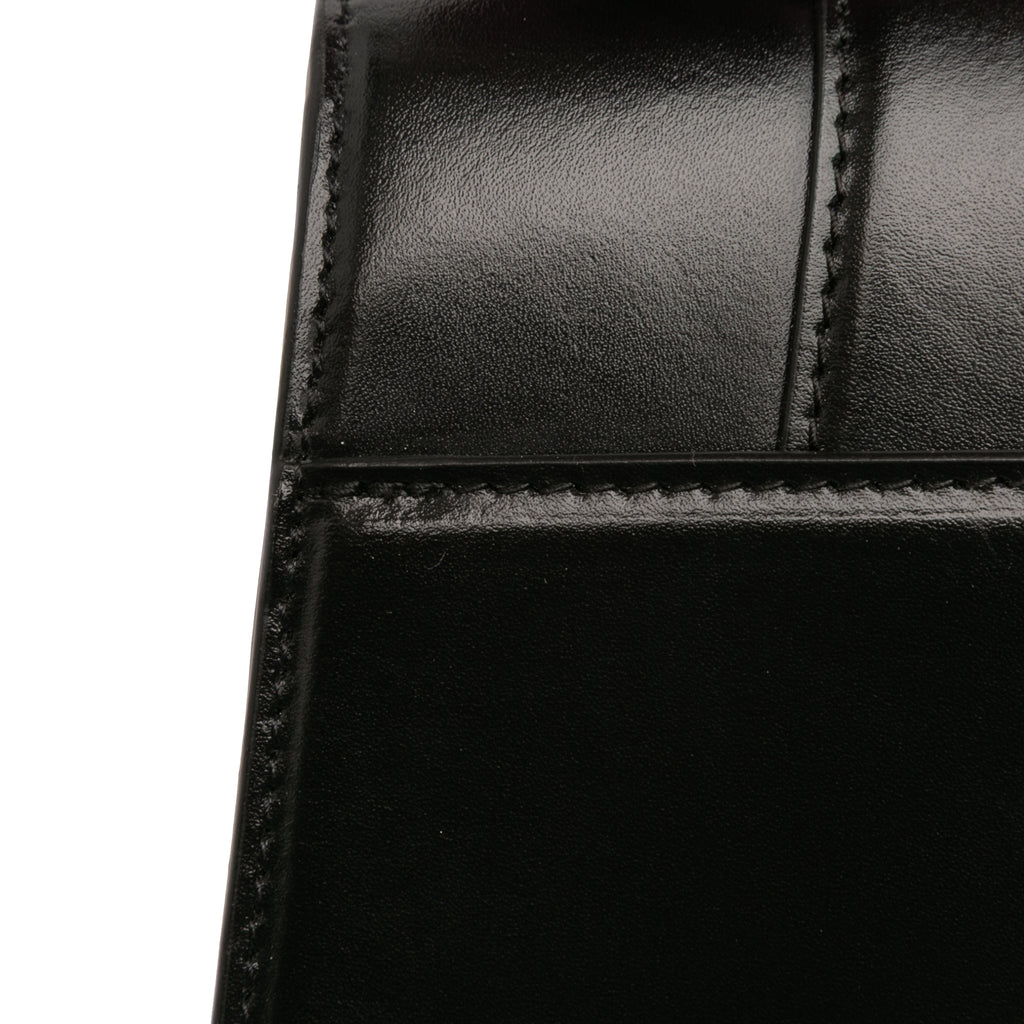 Sac Balenciaga Small Shiny Box Cuir de veau Hourglass Poignée supérieure Bag – photo 9