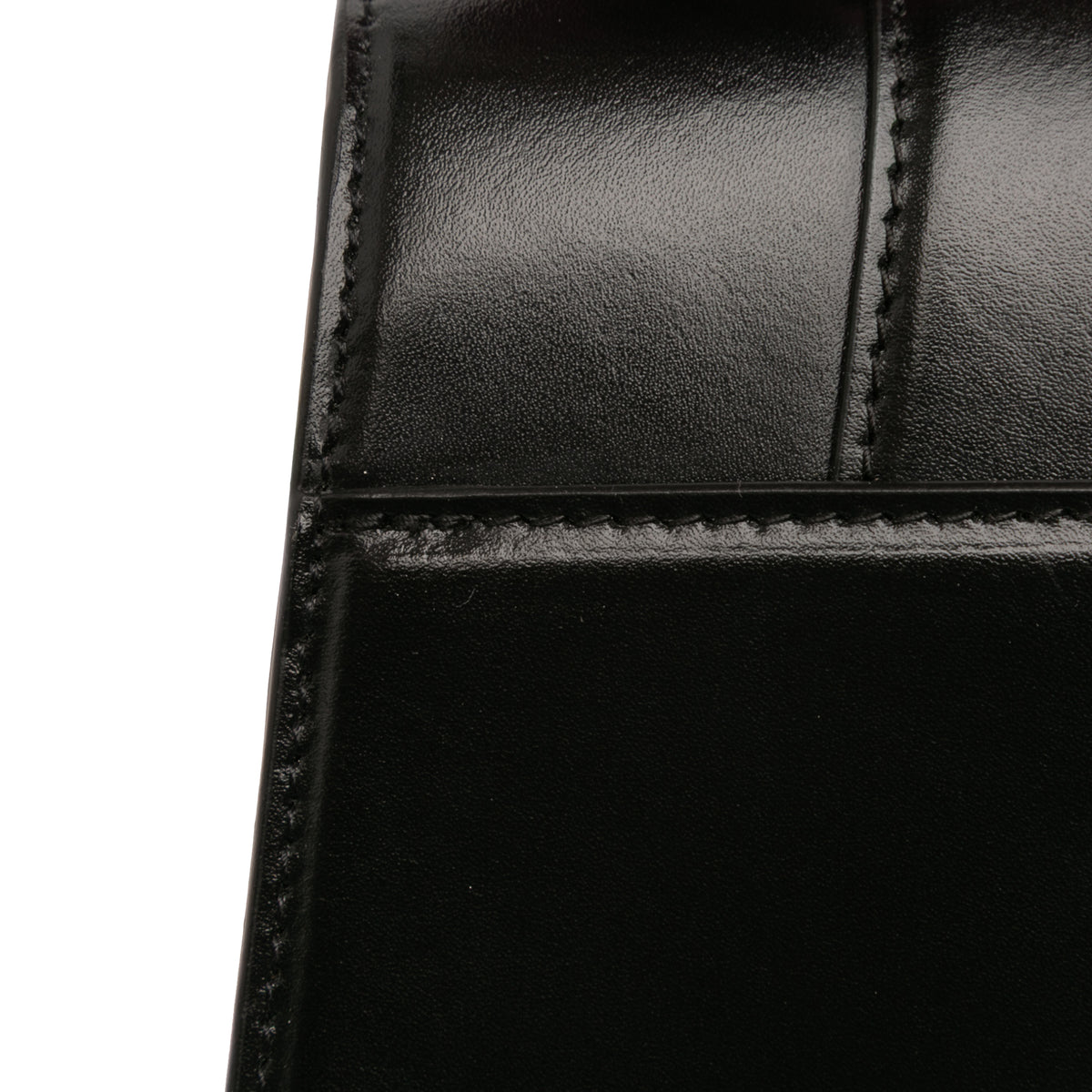 Sac Balenciaga Small Shiny Box Cuir de veau Hourglass Poignée supérieure Bag – photo 9