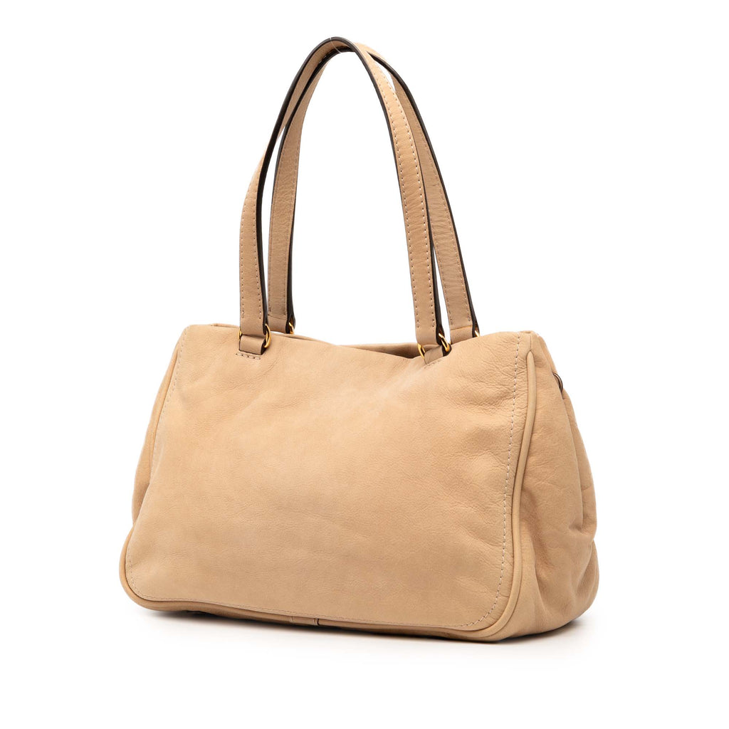 Sac Loewe Nubuck Anagram Madrid Fringe Sac porté épaule – photo 2