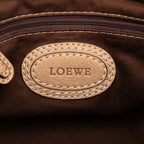 Sac Loewe Nubuck Anagram Madrid Fringe Sac porté épaule – photo 5