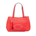 Sac Loewe Nubuck Anagram Madrid Fringe Sac porté épaule - Rouge