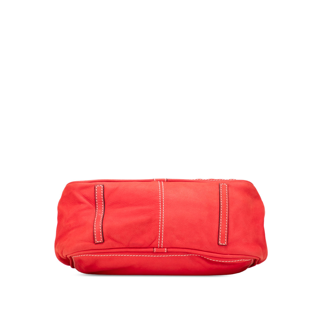Sac Loewe Nubuck Anagram Madrid Fringe Sac porté épaule – photo 3