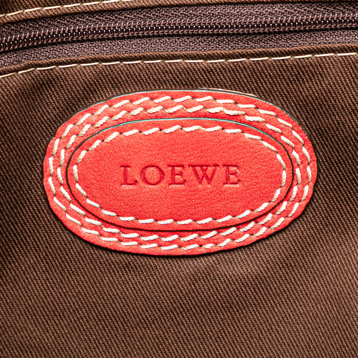 Sac Loewe Nubuck Anagram Madrid Fringe Sac porté épaule – photo 5