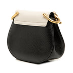 Sac Chloé Mini Bicolore Grained Cuir de veau Drew Bandoulière – photo 2