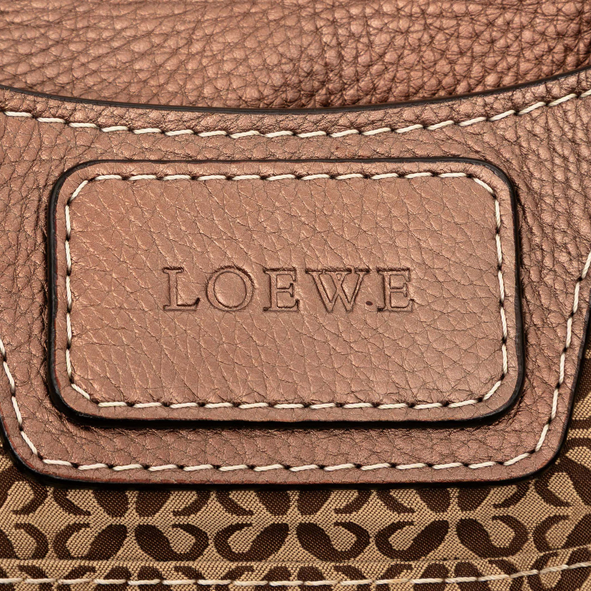 Sac Loewe Anagram Toile Cabas – photo 7