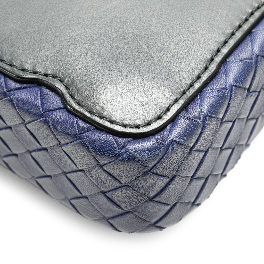 Sac Bottega Veneta Intrecciato Trimmed Cuir Bandoulière – photo 10