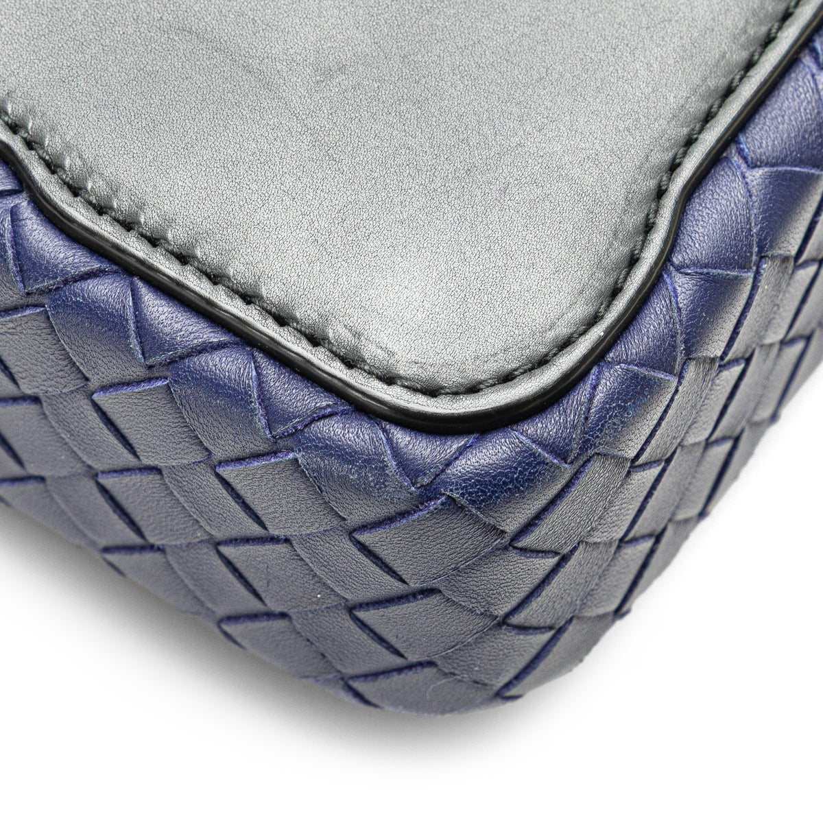 Sac Bottega Veneta Intrecciato Trimmed Cuir Bandoulière – photo 11