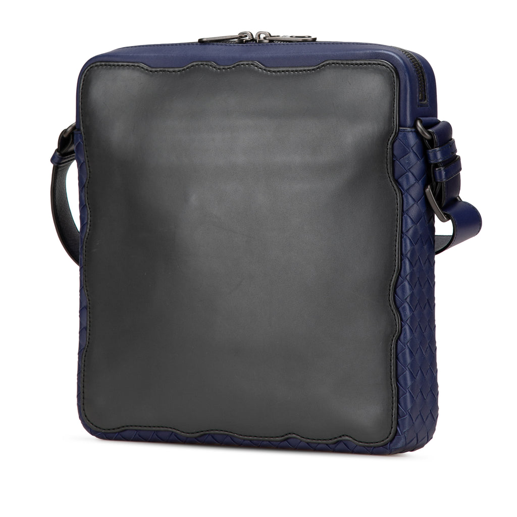 Sac Bottega Veneta Intrecciato Trimmed Cuir Bandoulière – photo 2