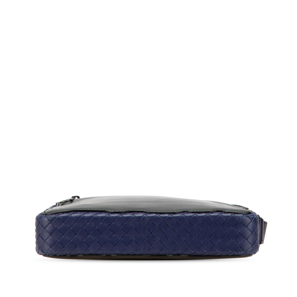 Sac Bottega Veneta Intrecciato Trimmed Cuir Bandoulière – photo 3