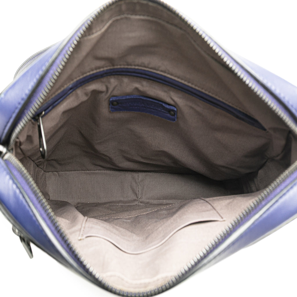 Sac Bottega Veneta Intrecciato Trimmed Cuir Bandoulière – photo 4