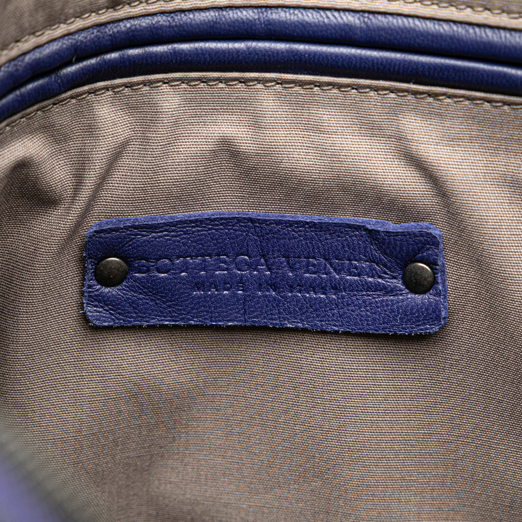 Sac Bottega Veneta Intrecciato Trimmed Cuir Bandoulière – photo 5