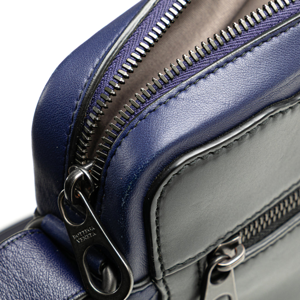 Sac Bottega Veneta Intrecciato Trimmed Cuir Bandoulière – photo 8