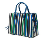 Sac Balenciaga Mini Cuir Striped Papier A6 Zip Around Sac à main – photo 2