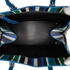 Sac Balenciaga Mini Cuir Striped Papier A6 Zip Around Sac à main – photo 4