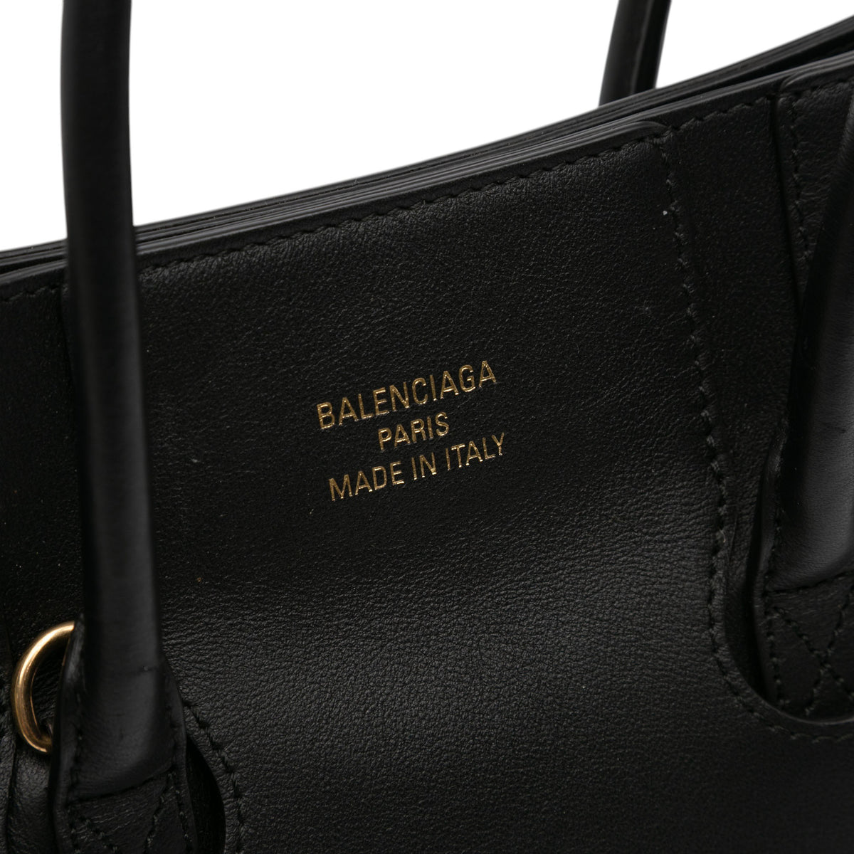 Sac Balenciaga Mini Smooth Cuir de veau Hampton Carry All Sac à main – photo 7