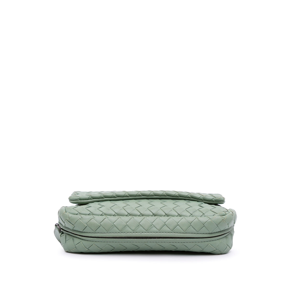 Sac Bottega Veneta Mini Nappa Intrecciato Expandable Chaîne Flap Bandoulière – photo 3