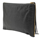 Sac Balenciaga Cuir d’agneau Motocross Classic Zip Around Flat Pochette – photo 2