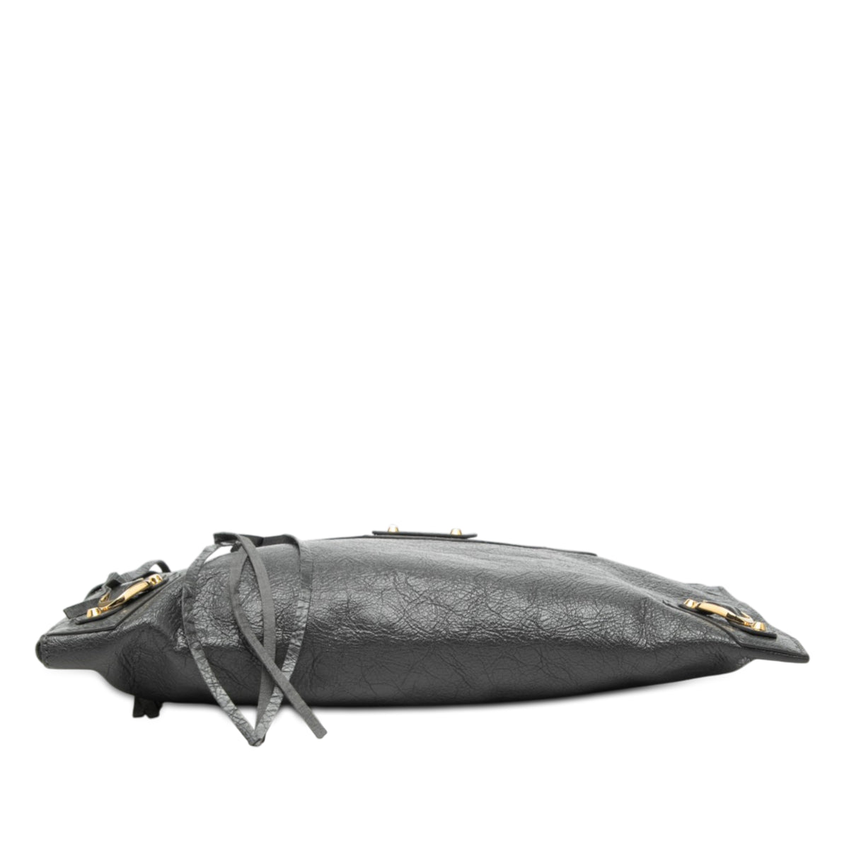 Sac Balenciaga Cuir d’agneau Motocross Classic Zip Around Flat Pochette – photo 3