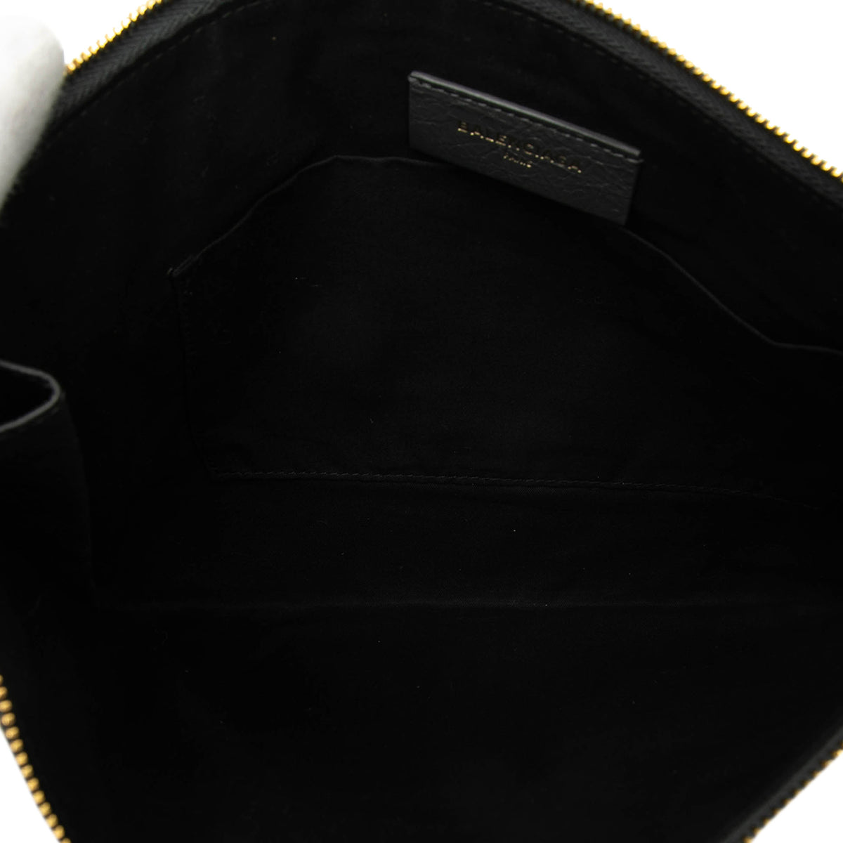Sac Balenciaga Cuir d’agneau Motocross Classic Zip Around Flat Pochette – photo 4