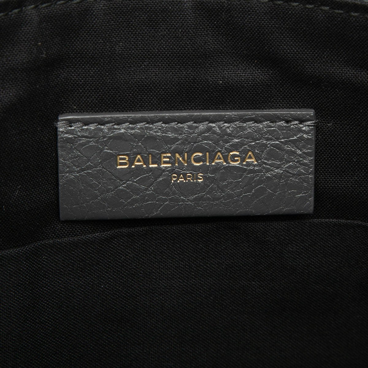 Sac Balenciaga Cuir d’agneau Motocross Classic Zip Around Flat Pochette – photo 5