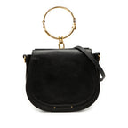 Sac Chloé Medium Cuir Nile Bracelet Sac à main - Noir