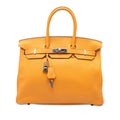 Hermès Epsom Candy Birkin Retourne 35 - Jaune