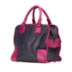 Sac Loewe Bicolore Grained Cuir de veau Cruz Sac à main – photo 2