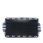 Sac Balenciaga Toile Striped Navy Cabas S – photo 3