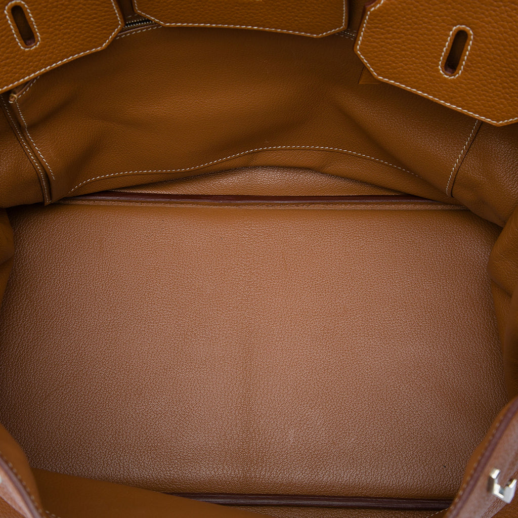 Sac Hermès Clemence Birkin Retourne 40 – photo 4
