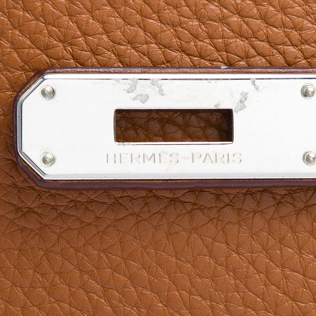 Sac Hermès Clemence Birkin Retourne 40 – photo 5