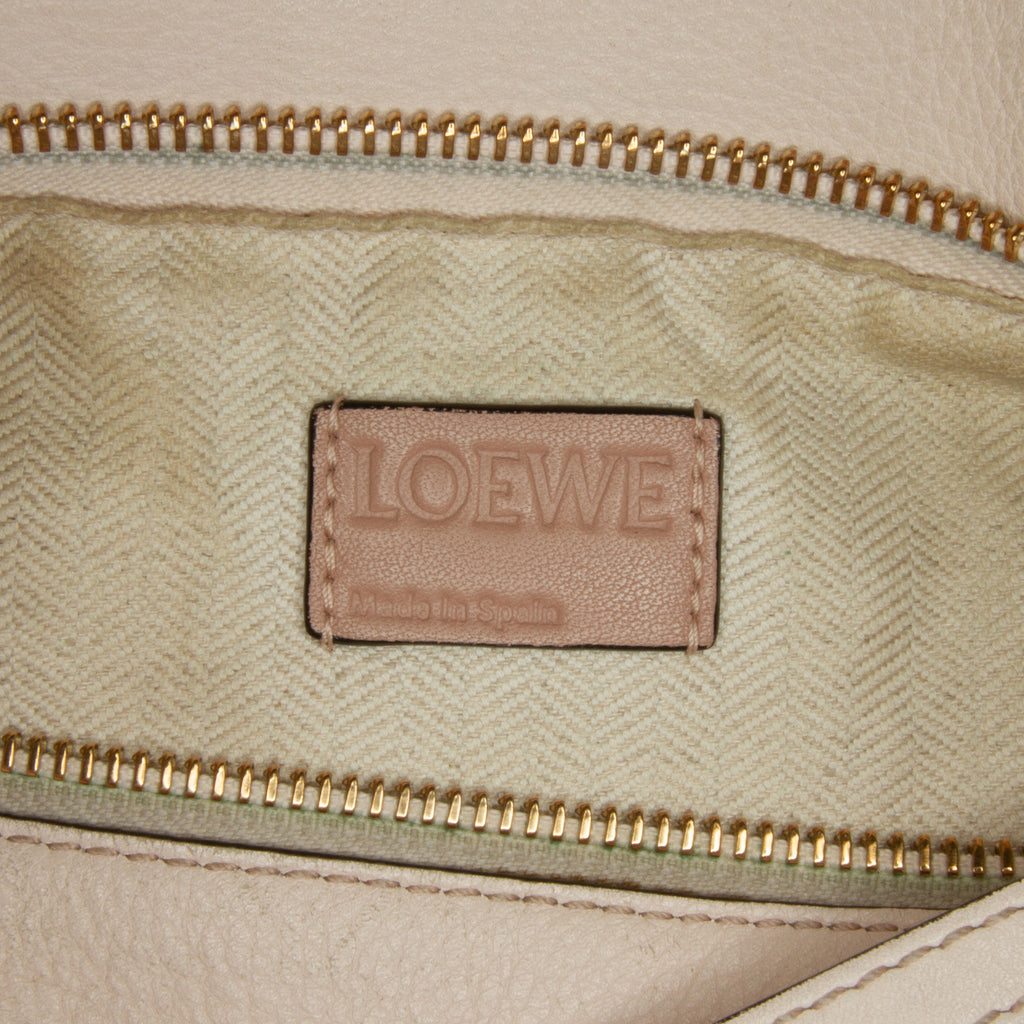 Sac Loewe Small Tricolore Cuir de veau and Daim Puzzle Sac à main – photo 7