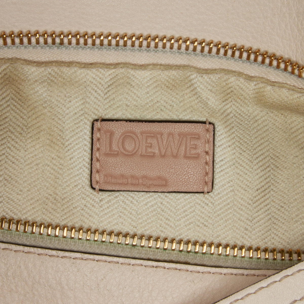 Sac Loewe Small Tricolore Cuir de veau and Daim Puzzle Sac à main – photo 7