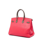 Sac Hermès Tricolor Clemence and Swift Birkin Cascade Retourne 35 – photo 2
