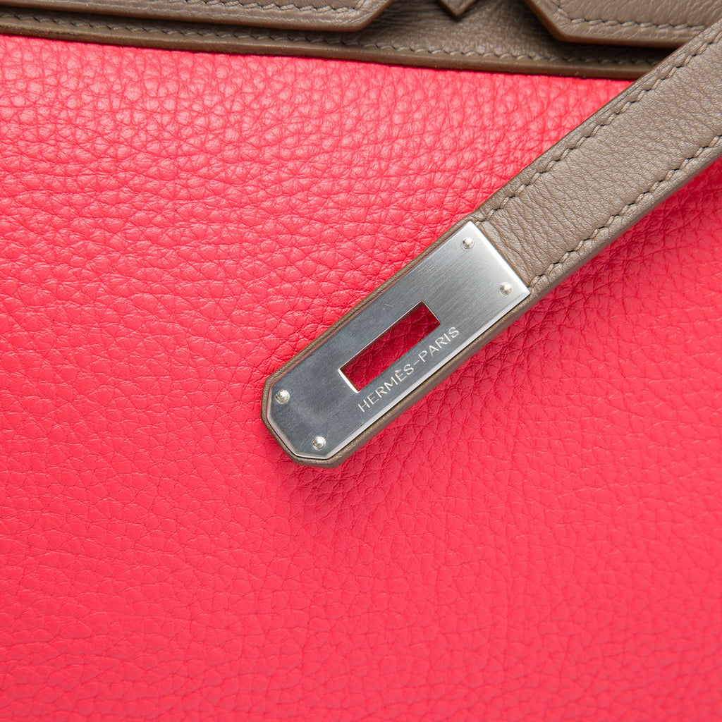 Sac Hermès Tricolor Clemence and Swift Birkin Cascade Retourne 35 – photo 5