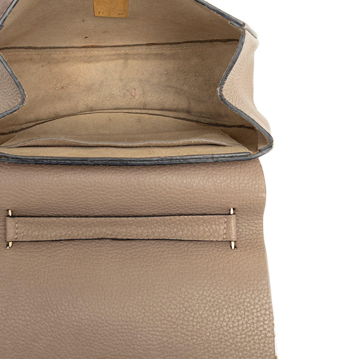 Sac Chloé Small Grained Cuir de veau Drew Bandoulière – photo 4