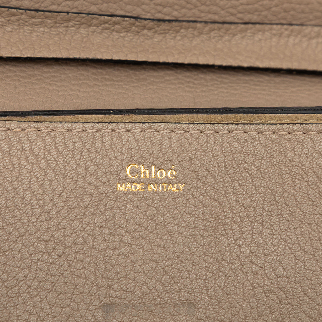 Sac Chloé Small Grained Cuir de veau Drew Bandoulière – photo 5
