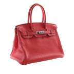Sac Hermès Clemence Birkin Retourne 30 – photo 8