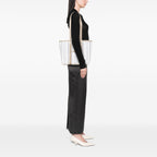Sac Balenciaga Medium Woven Cuir de veau Barbes East West Cabas Bag – photo 11