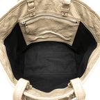 Sac Balenciaga Medium Woven Cuir de veau Barbes East West Cabas Bag – photo 4