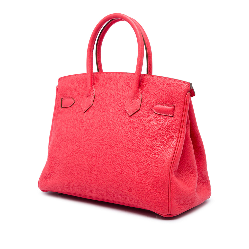 Sac Hermès Clemence Birkin Retourne 30 – photo 2