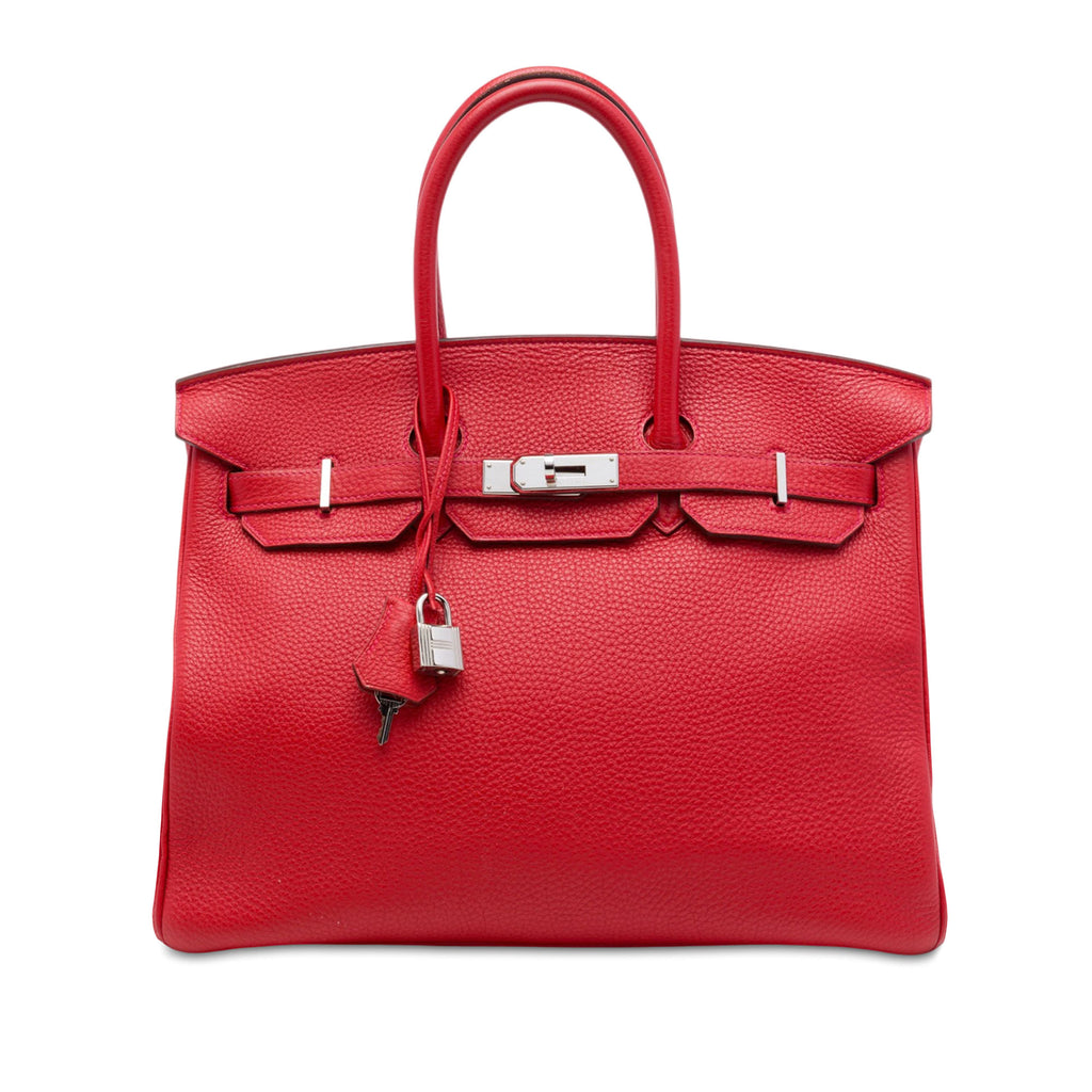 Hermès Togo Birkin Retourne 35 - Rouge