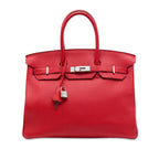Hermès Togo Birkin Retourne 35 - Rouge