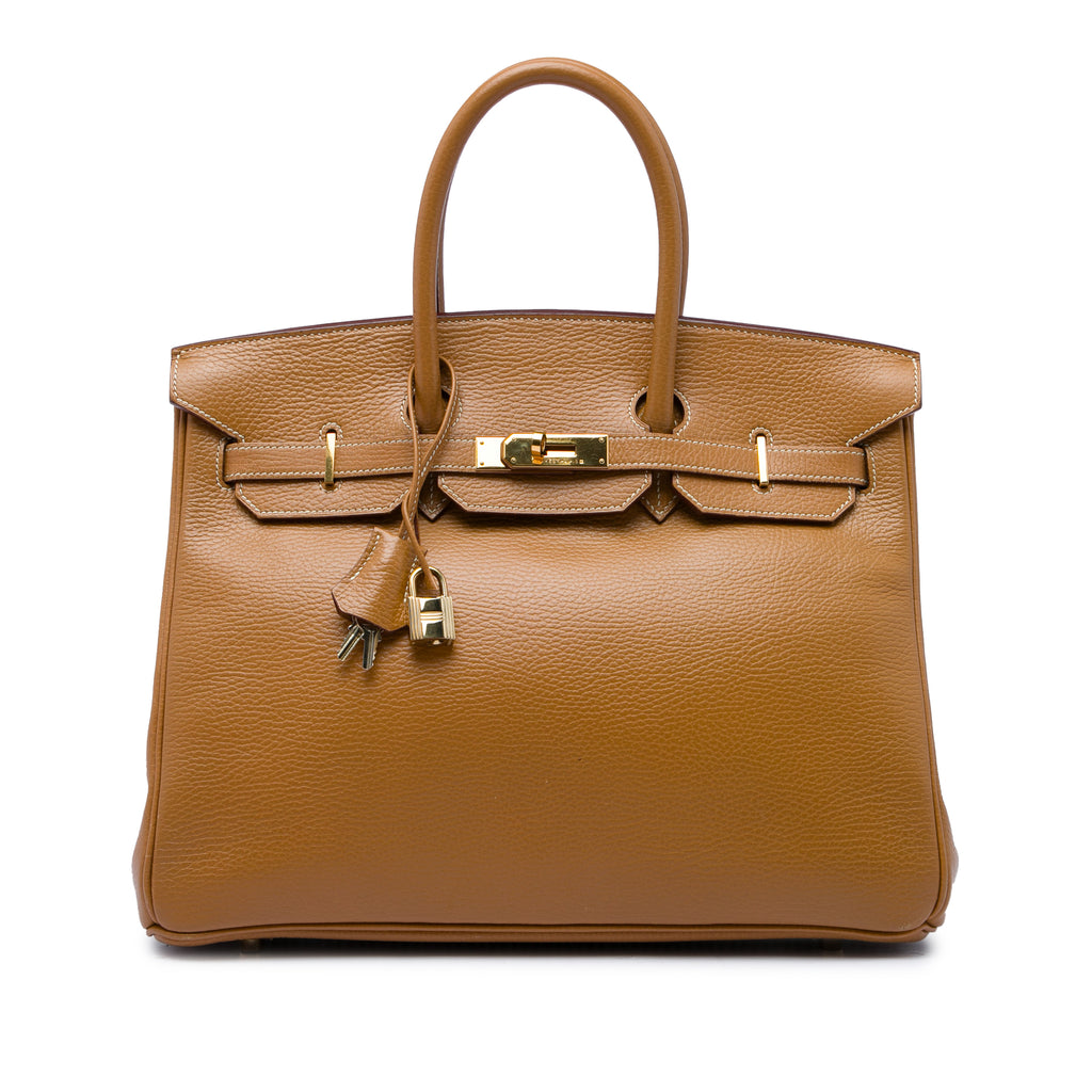 Hermès Togo Birkin Retourne 35 - Marron